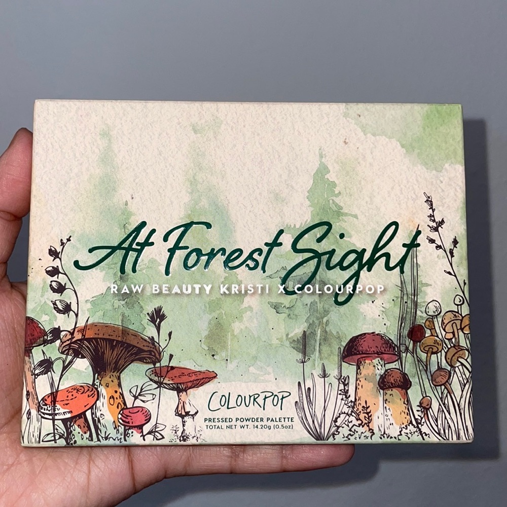 At first sight Colourpop x raw beauty kristi